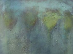 nach dem Regen, Acryl a/L, 72x72cm
